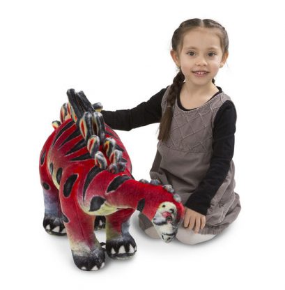 melissa and doug plush stegosaurus