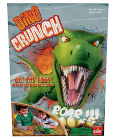 Goliath Dino Crunch Game-Get the Eggs Before the Dino Gets You- Children's  Game