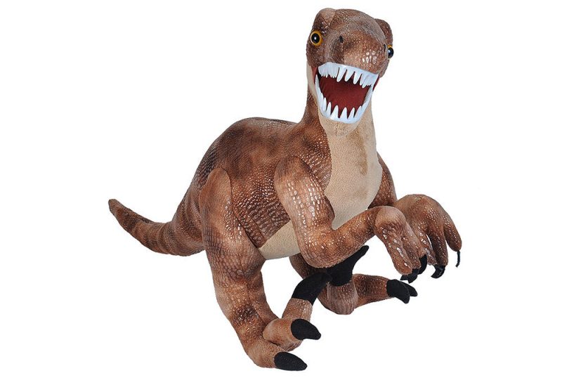 Velociraptor Stuffed Animal with Teeth – 25″ | The Dinosaur Farm