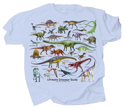 Onderhoudbaar Rommelig Uitbeelding Ultimate Dinosaur Guide T-Shirt | The Dinosaur Farm