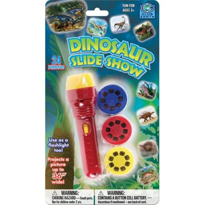 dinosaur slide show mini projector light