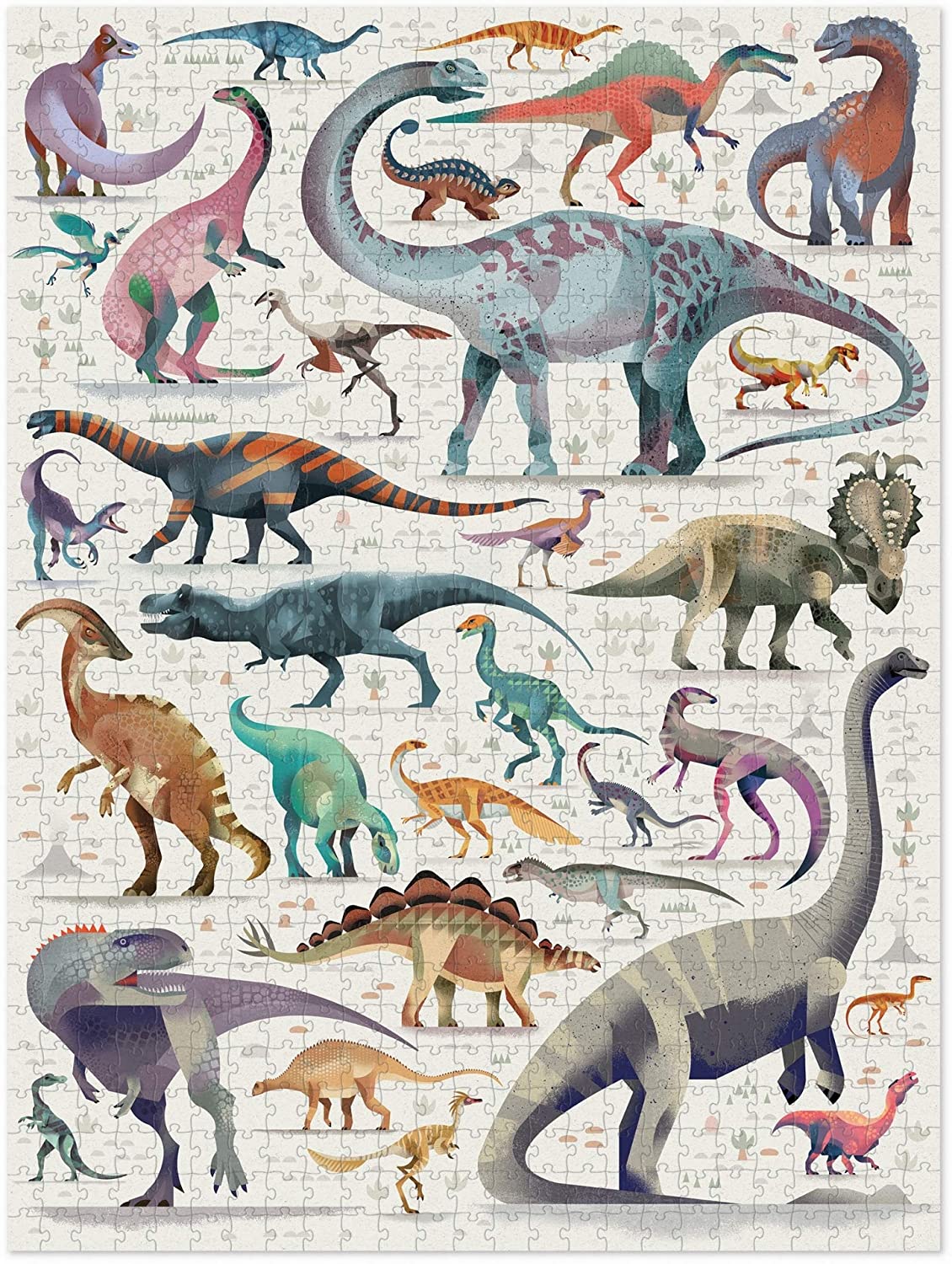 Dinosaur Puzzle- World of Dinosaurs – 750-piece (Crocodile Creek)